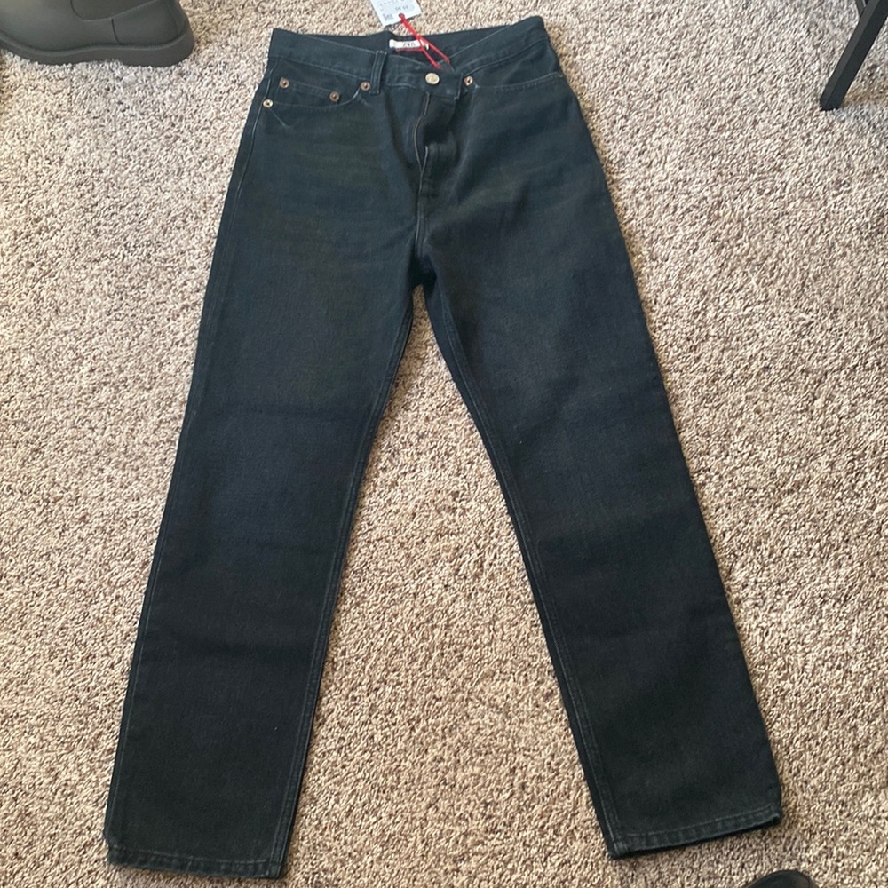NWT ZARA CIGARETTE JEANS